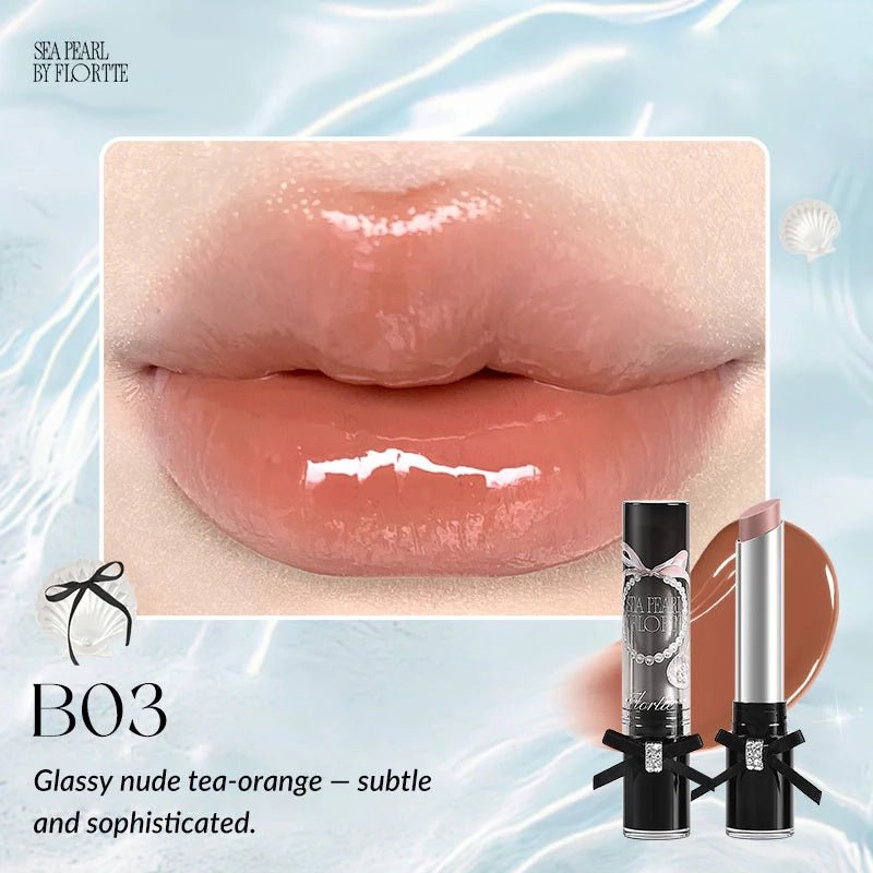 FLORTTE Glass Ocean Solid Lip Balm (5 Shades) by Flortte – Tinted Lip Balm