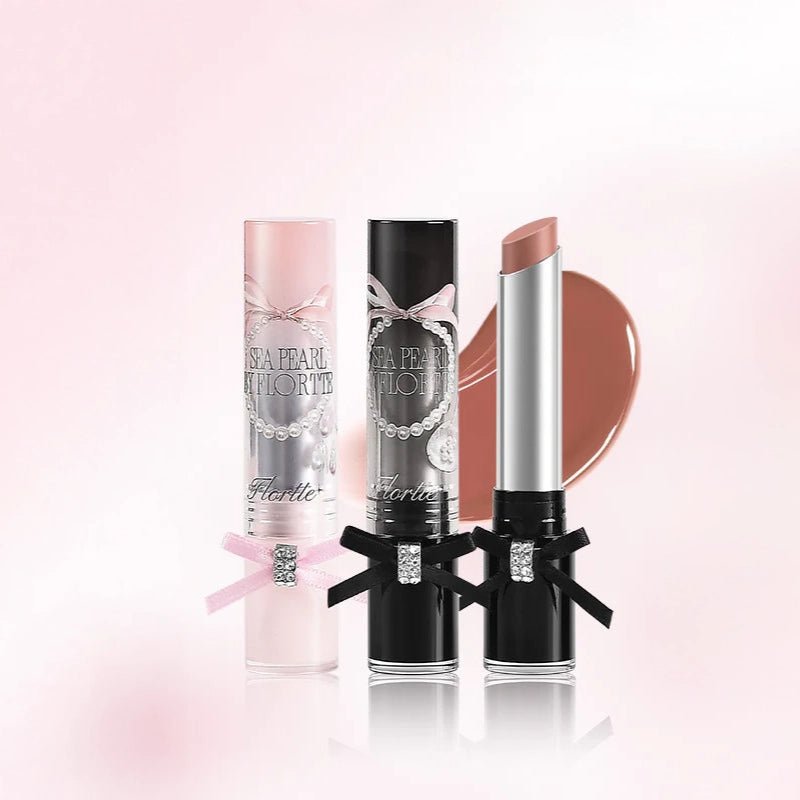 FLORTTE Glass Ocean Solid Lip Balm (5 Shades) by Flortte – Tinted Lip Balm