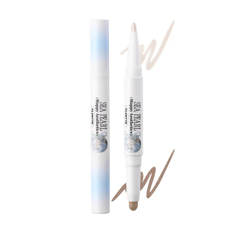 FLORTTE Glass Sea Series Dual - Ended Highlighter & Contour Pencil by Flortte –