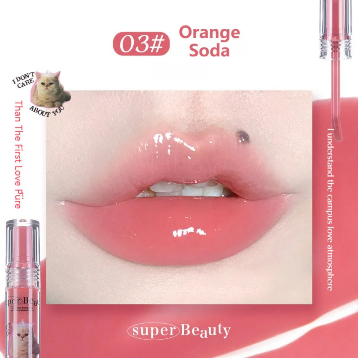 FLORTTE I AM SUPER BEAUTY Lip Gloss Serum (7 Colors) by Flortte – Lip Gloss