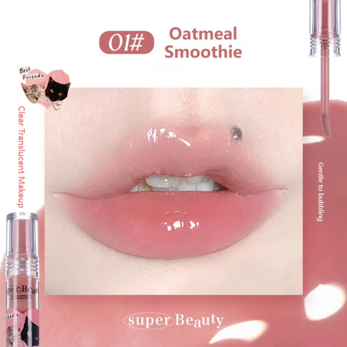 FLORTTE I AM SUPER BEAUTY Lip Gloss Serum (7 Colors) by Flortte – Lip Gloss