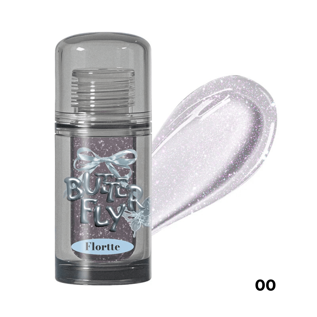 FLORTTE Twin Butterfly Series Lip Serum - Dark (7 Shades) by Flortte – Lip Gloss