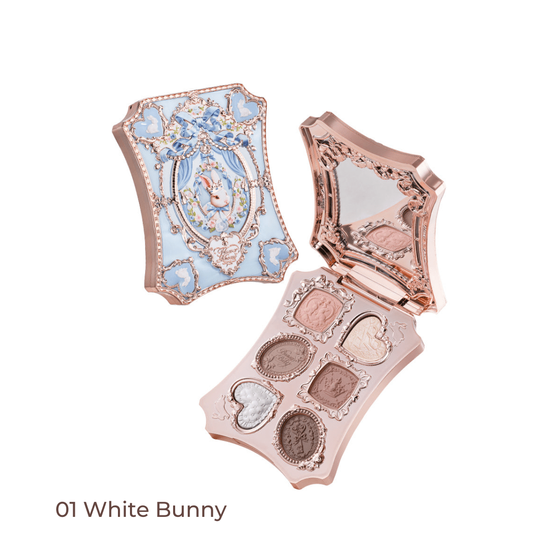 Flower Knows Bunny Garden Collection 6 - Color Makeup Palette (3 Styles) by Flower Knows – Eye Shadow