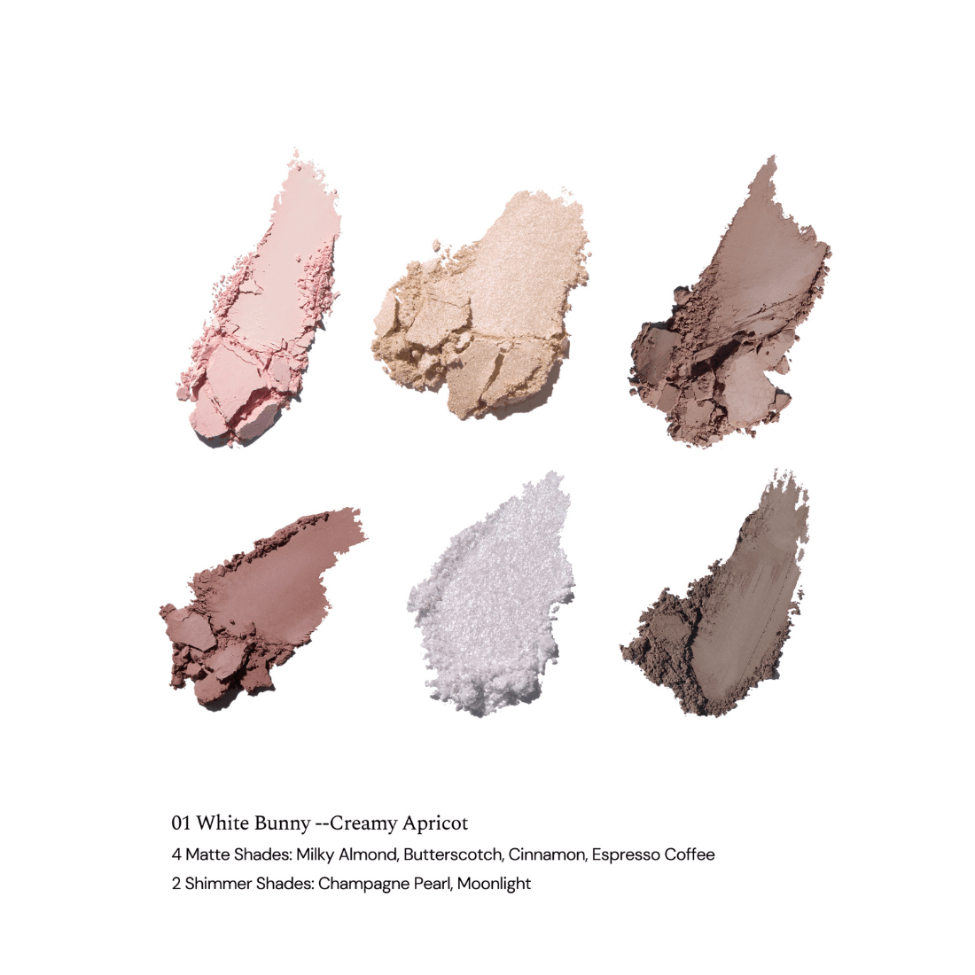 Flower Knows Bunny Garden Collection 6 - Color Makeup Palette (3 Styles) by Flower Knows – Eye Shadow