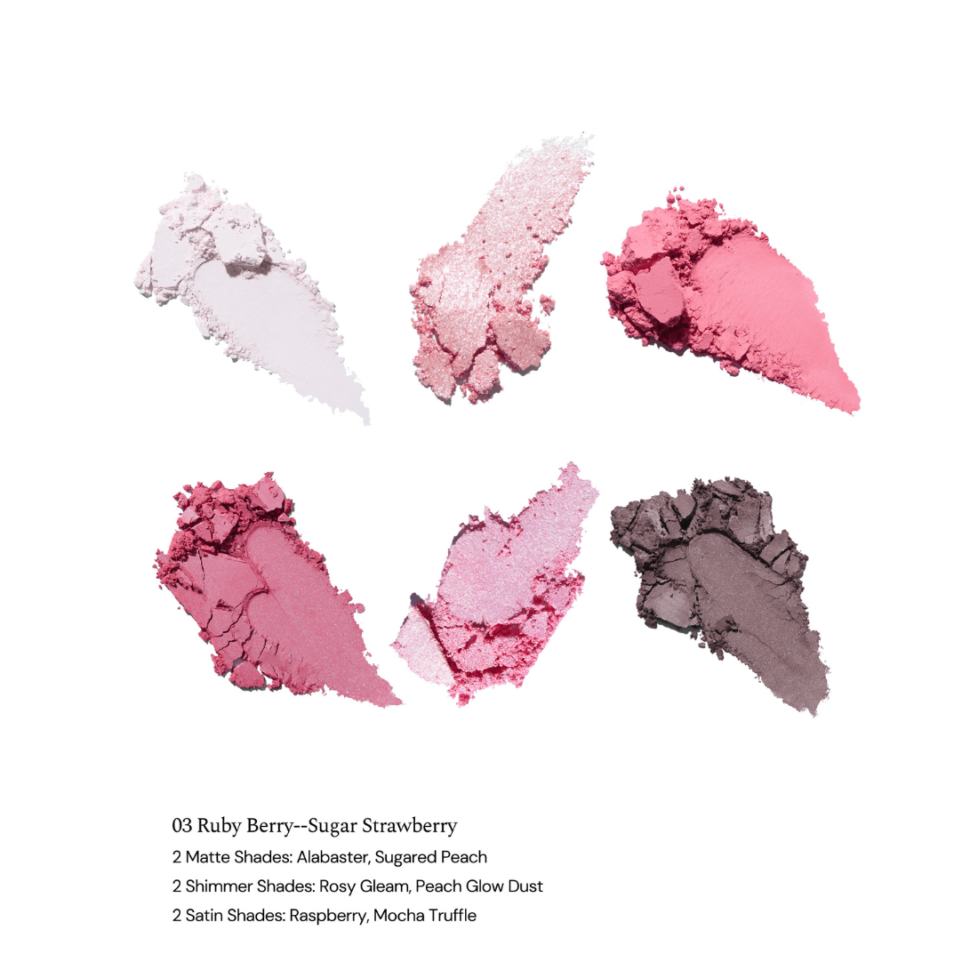 Flower Knows Bunny Garden Collection 6 - Color Makeup Palette (3 Styles) by Flower Knows – Eye Shadow
