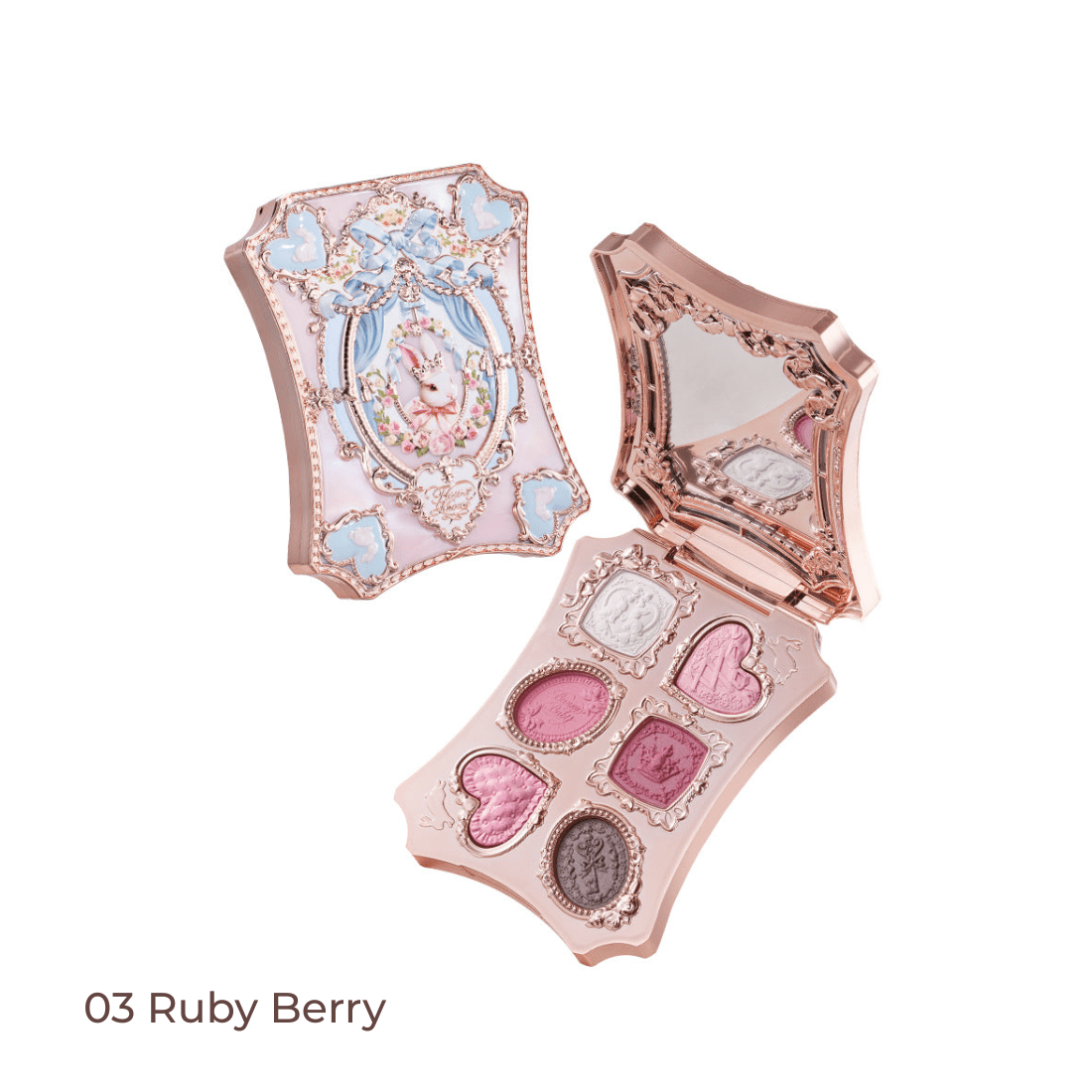 Flower Knows Bunny Garden Collection 6 - Color Makeup Palette (3 Styles) by Flower Knows – Eye Shadow