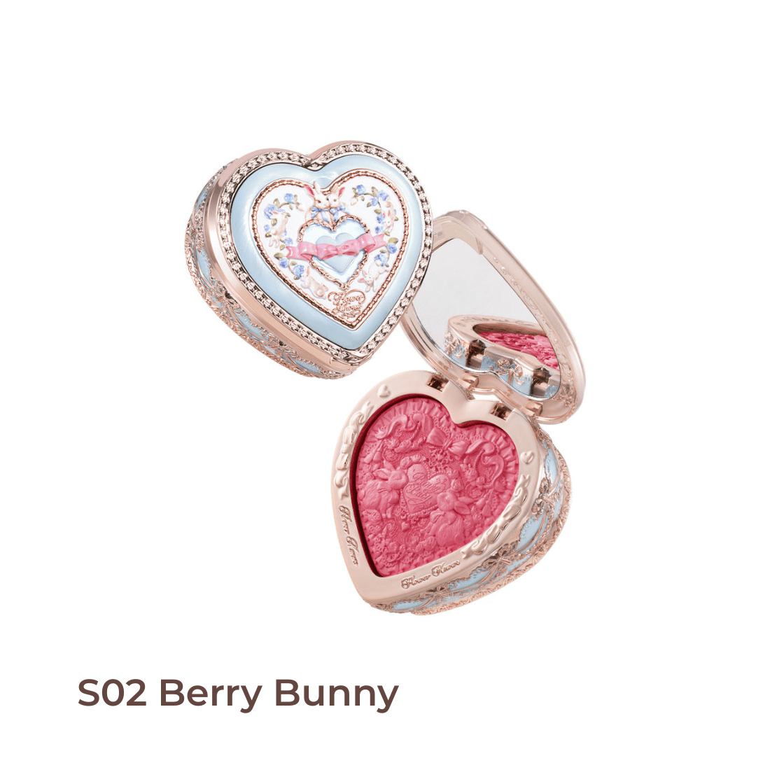 Flower Knows Bunny Garden Collection Embossed Blush (5 Shades) by Flower Knows – Blush
