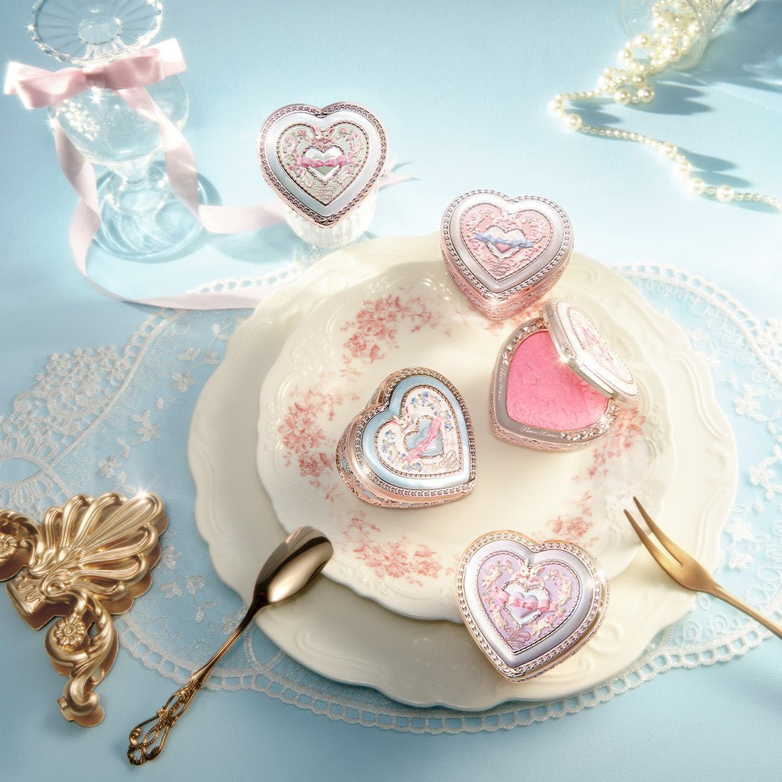 Flower Knows Bunny Garden Collection Embossed Blush (5 Shades) by Flower Knows – Blush