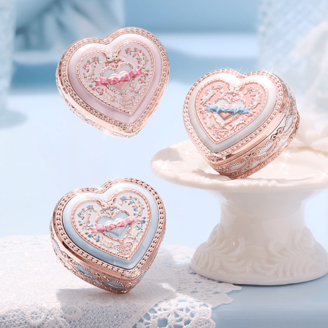 Flower Knows Bunny Garden Collection Embossed Blush (5 Shades) by Flower Knows – Blush