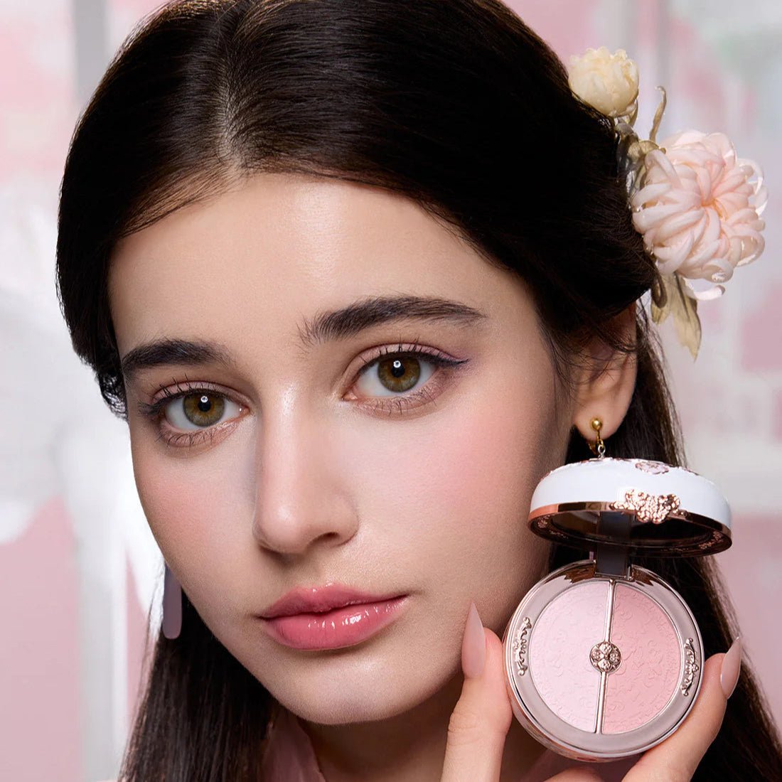 Flower Knows Butterfly Cloud Collar Rouge Box Highlighting & Blush Duo Powder by Flower Knows – Blush