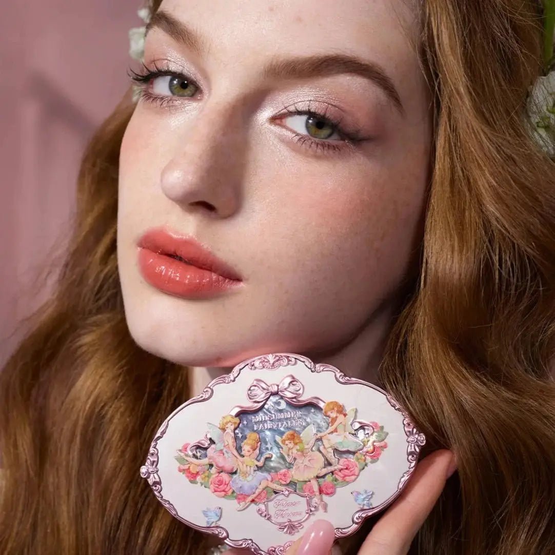 Flower Knows Midsummer Fairytales Collection Embossed Five - Color Makeup Palette 01 Hazel Fawn by Flower Knows – Eye Shadow