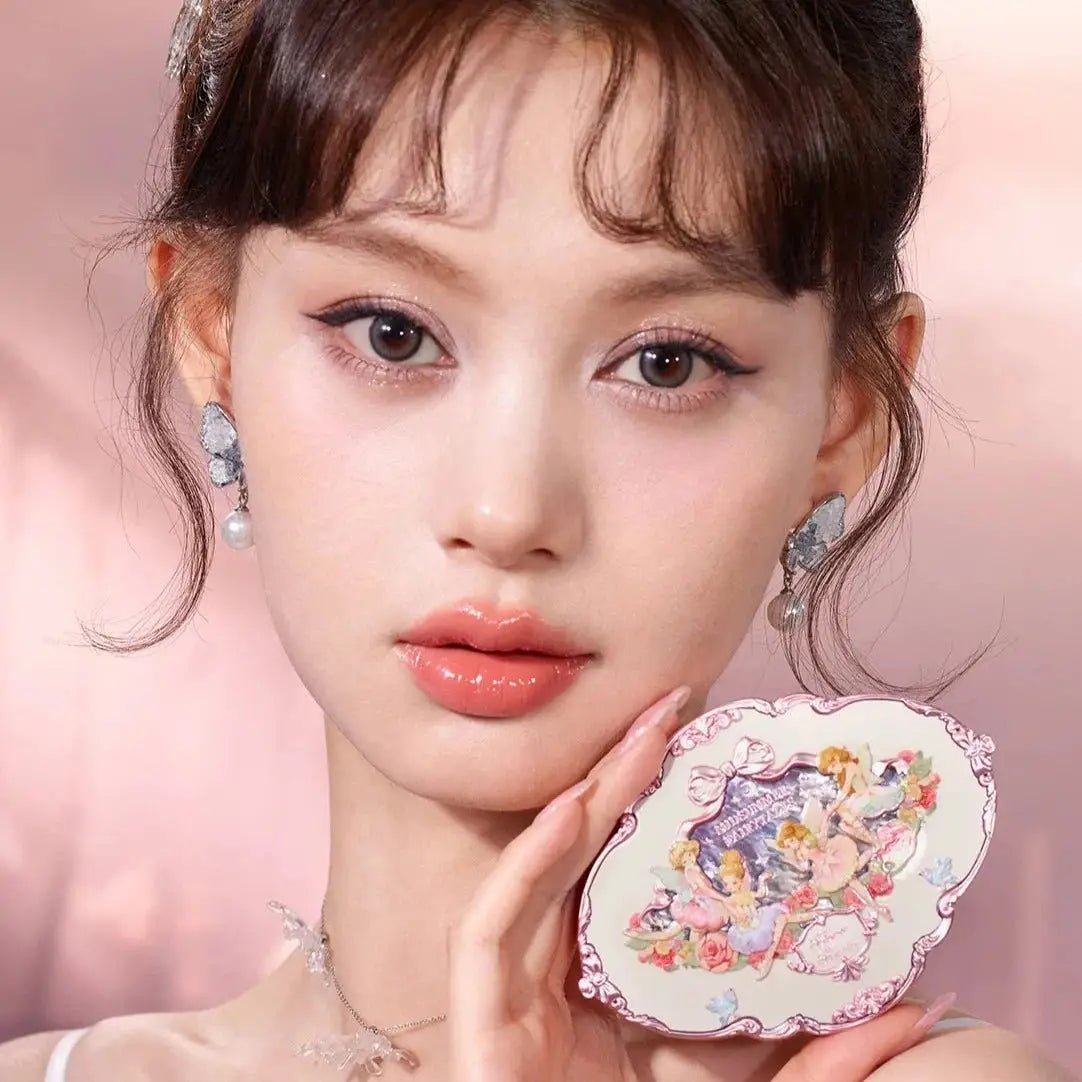 Flower Knows Midsummer Fairytales Collection Embossed Five - Color Makeup Palette 01 Hazel Fawn by Flower Knows – Eye Shadow