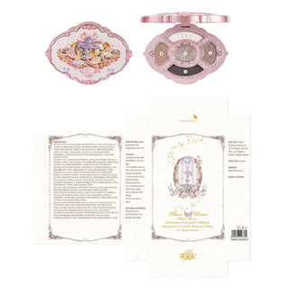 Flower Knows Midsummer Fairytales Collection Embossed Five - Color Makeup Palette 01 Hazel Fawn by Flower Knows – Eye Shadow