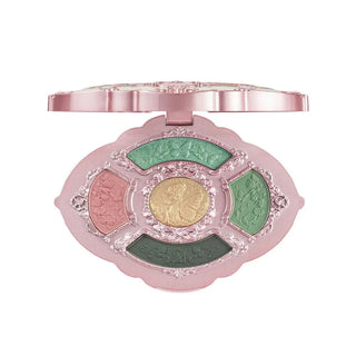 Flower Knows Midsummer Fairytales Collection Embossed Five - Color Makeup Palette 03 Fairy Melody by Flower Knows – Eye Shadow