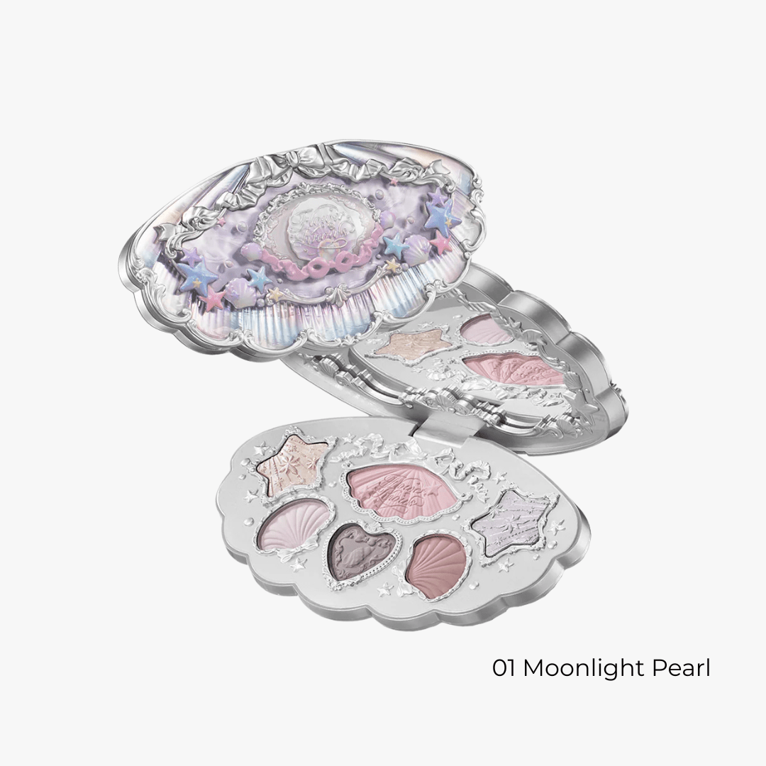 Flower Knows Shell's Jewel 6 - Color Makeup Palette (3 Styles) by Flower Knows – Eye Shadow