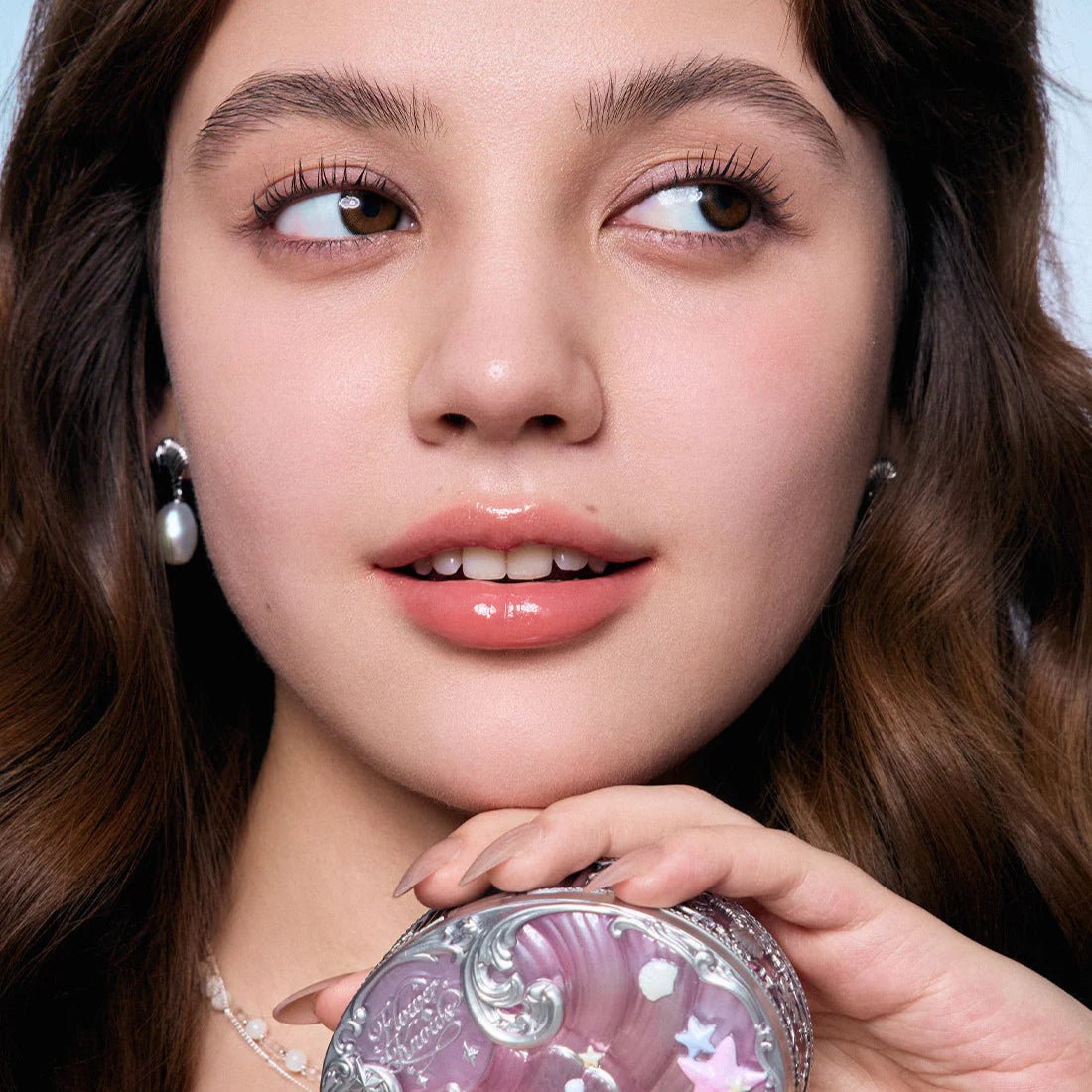 Flower Knows Shell's Jewel Collection Baked Powder (2 Shades) by Flower Knows – Setting Powder & Spray
