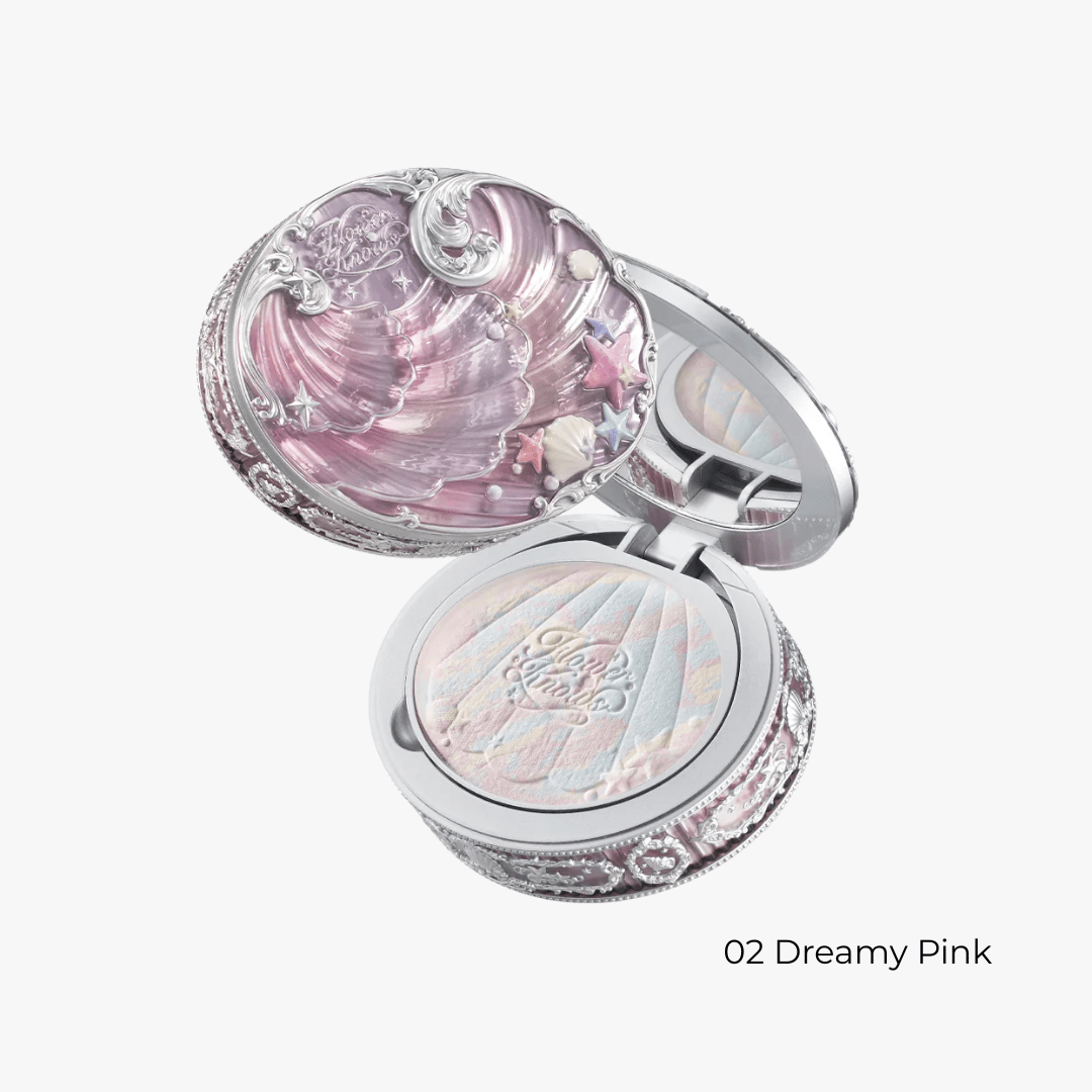 Flower Knows Shell's Jewel Collection Baked Powder (2 Shades) by Flower Knows – Setting Powder & Spray
