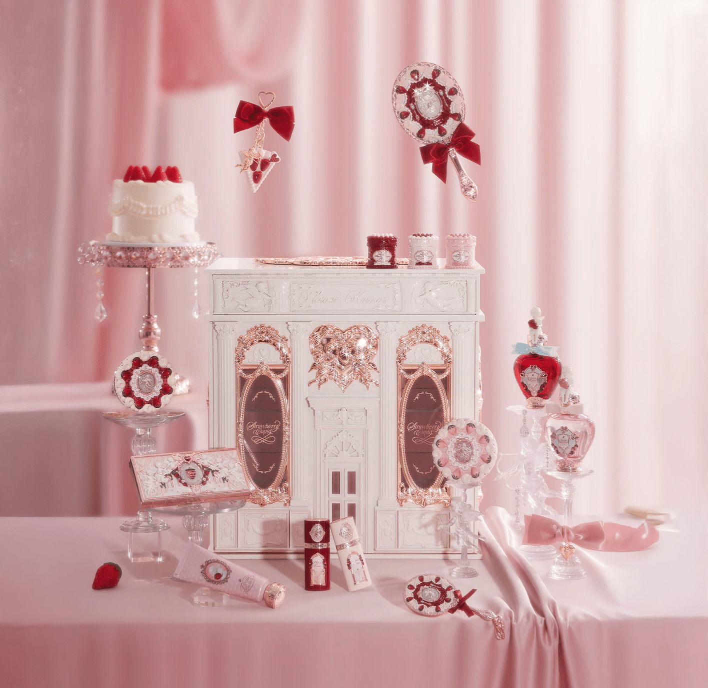 Flower Knows Strawberry Cupid All - In Gift Set (36 Items) by Flower Knows – Makeup Set