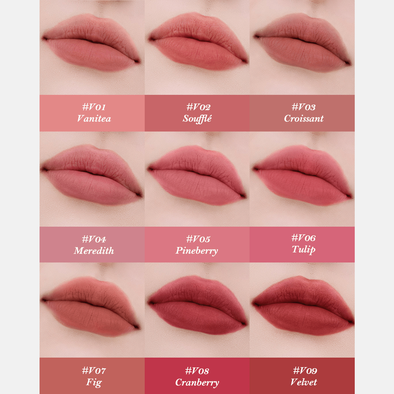 Flower Knows Strawberry Cupid Cake Lip Cream (9 Colors) by Flower Knows – Lip Tint & Stain