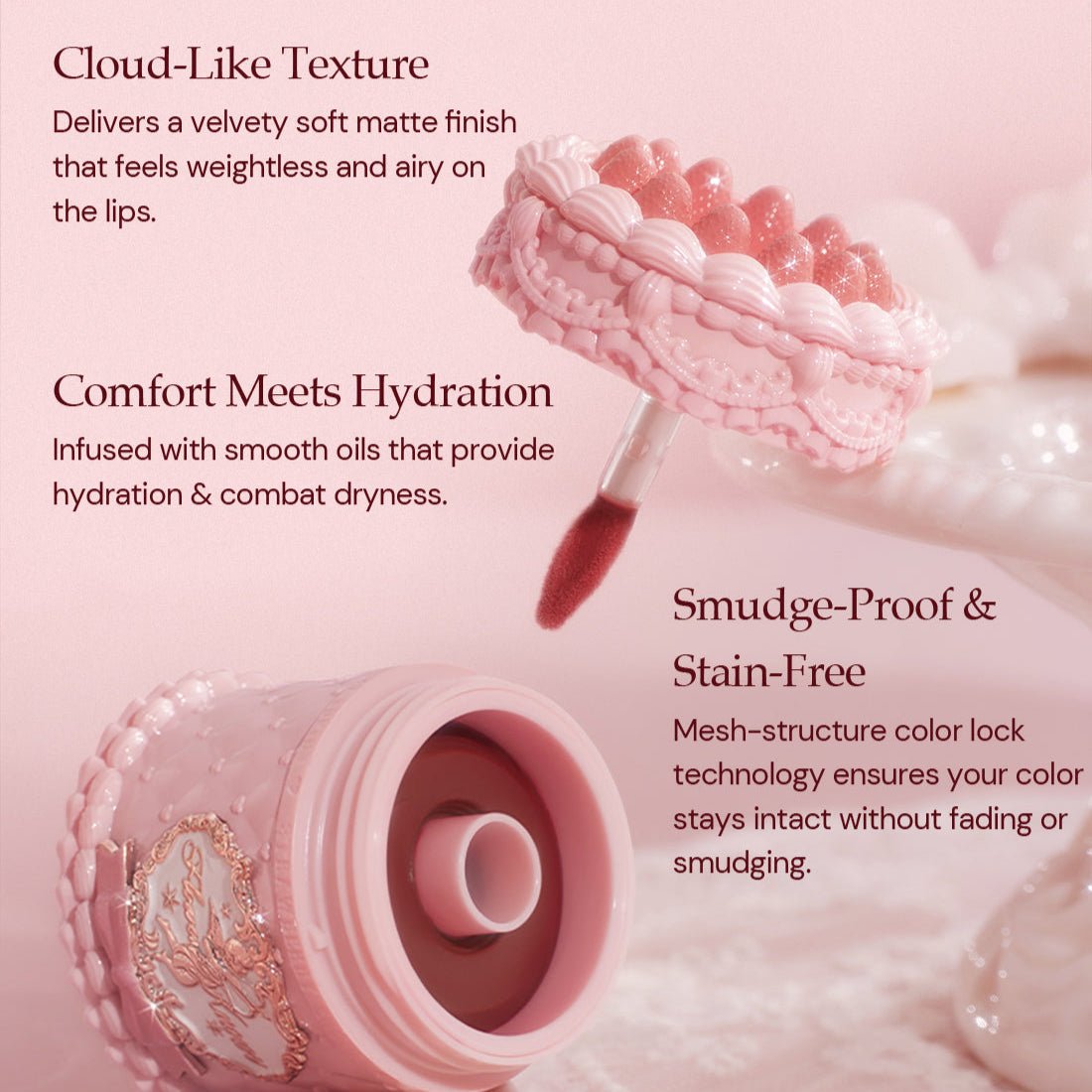 Flower Knows Strawberry Cupid Cake Lip Cream (9 Colors) by Flower Knows – Lip Tint & Stain