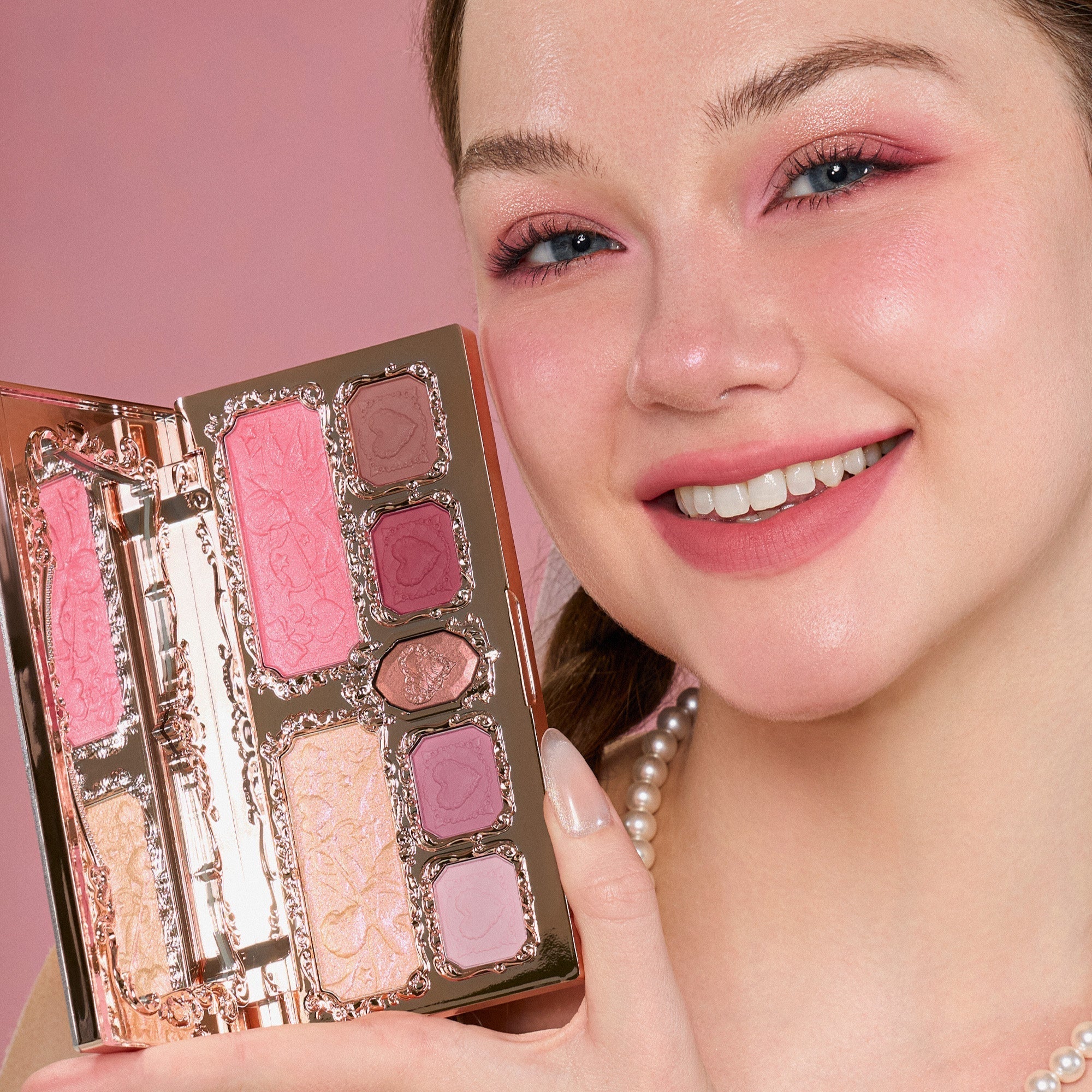 Flower Knows Strawberry Cupid Makeup Palette (2 Styles) by Flower Knows – Eye Shadow
