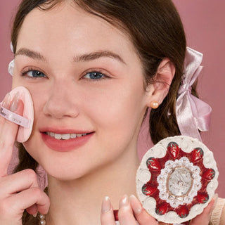 Flower Knows Strawberry Cupid Pressed Powder 9.5g by Flower Knows – Setting Powder & Spray photo