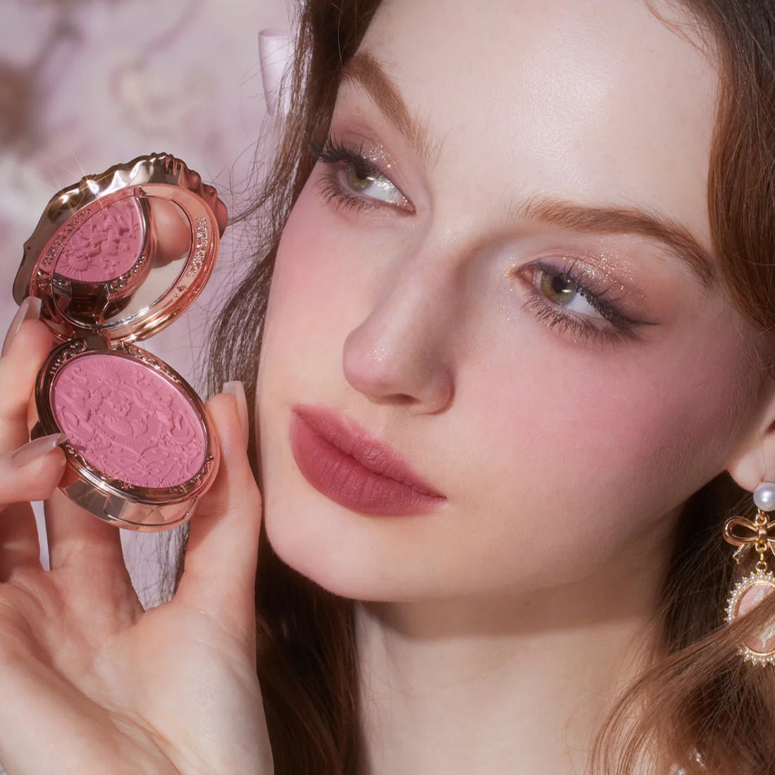 Flower Knows Strawberry Rococo Embossed Blush (3 Colors) by Flower Knows – Blush
