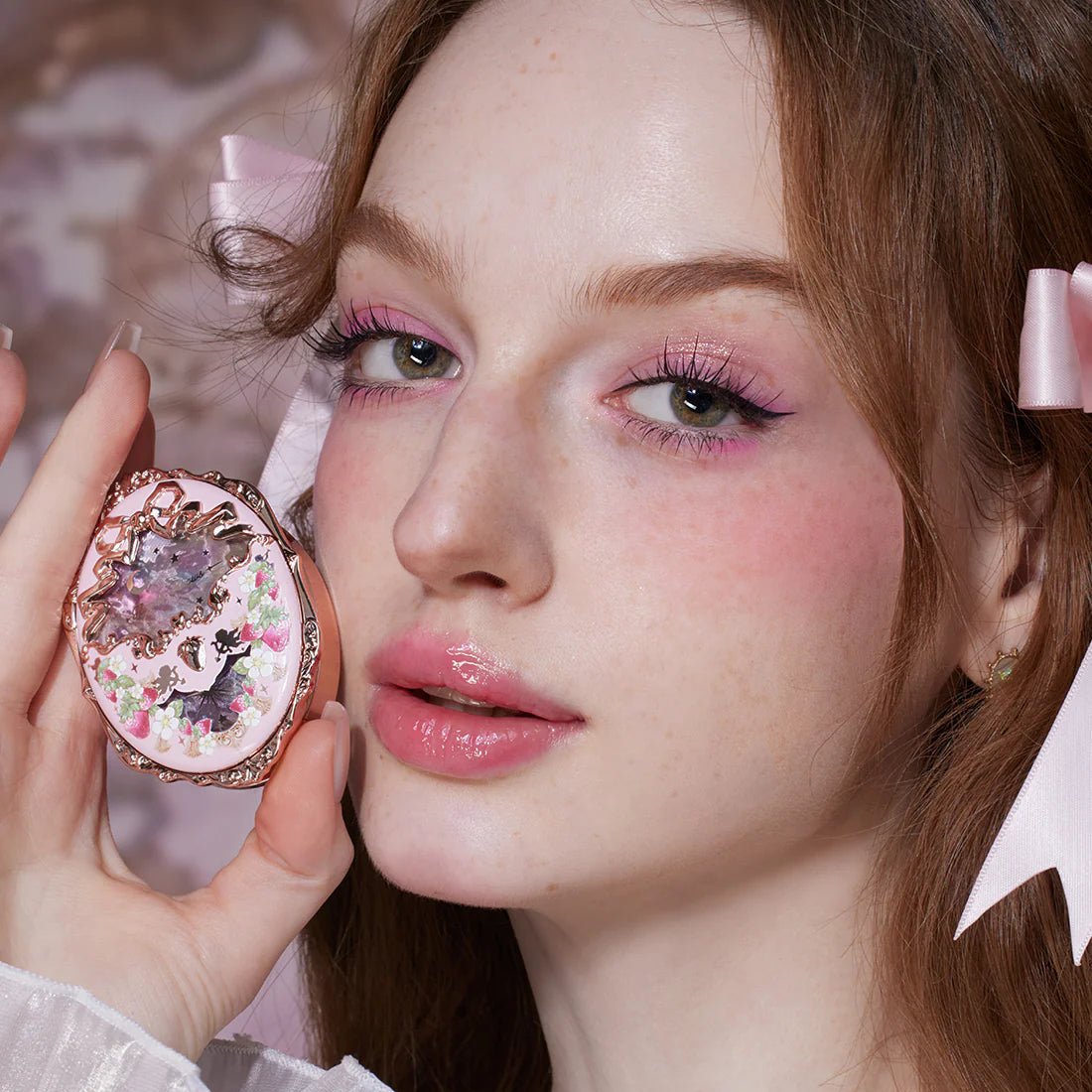 Flower Knows Strawberry Rococo Embossed Blush (3 Colors) by Flower Knows – Blush