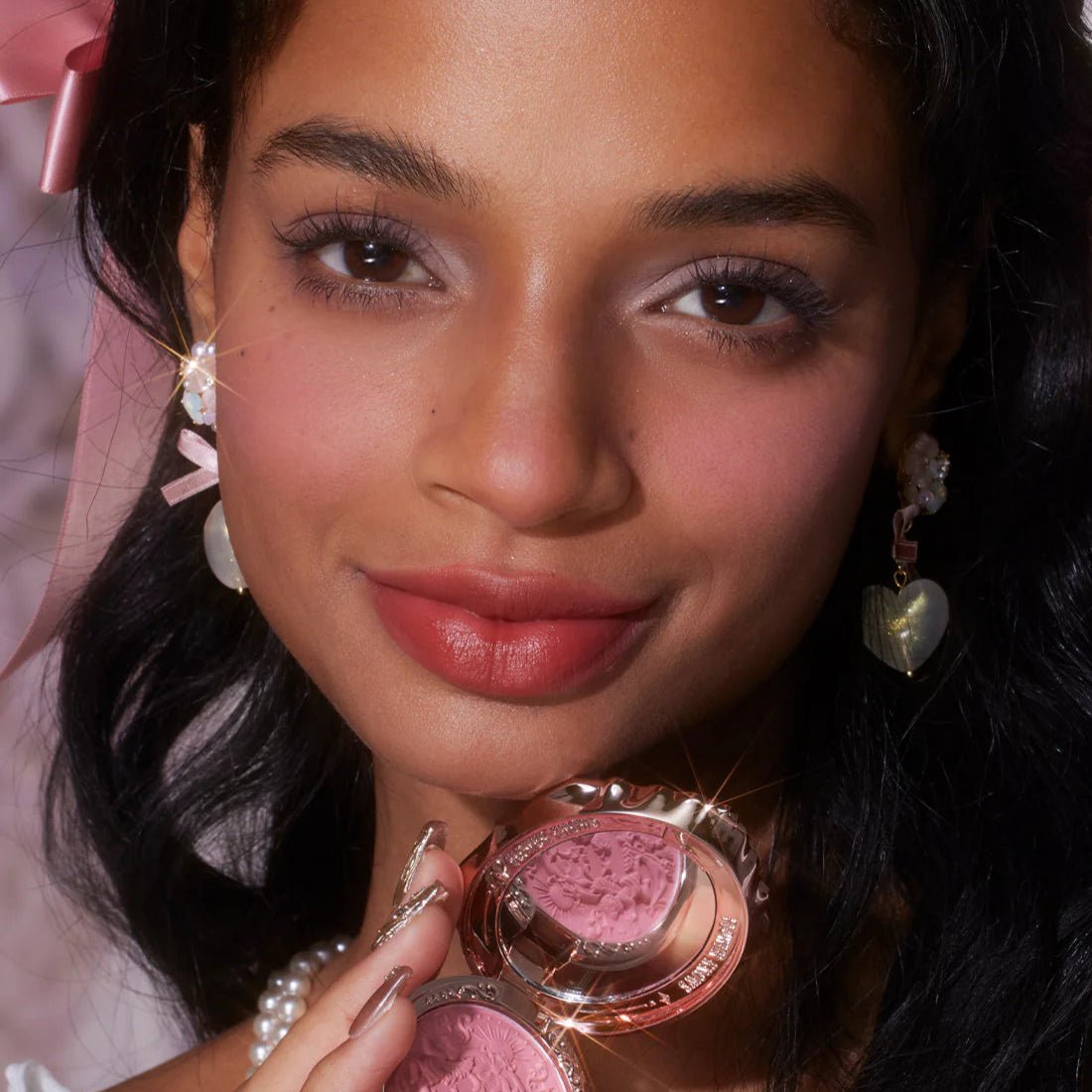 Flower Knows Strawberry Rococo Embossed Blush (3 Colors) by Flower Knows – Blush