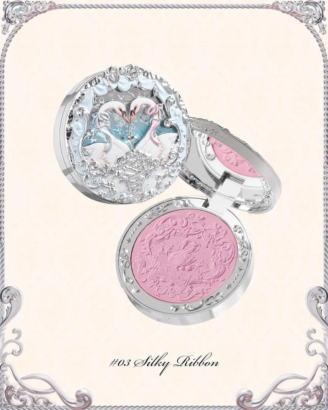 Flower Knows Swan Ballet Series Embossed Blush by Flower Knows – Blush