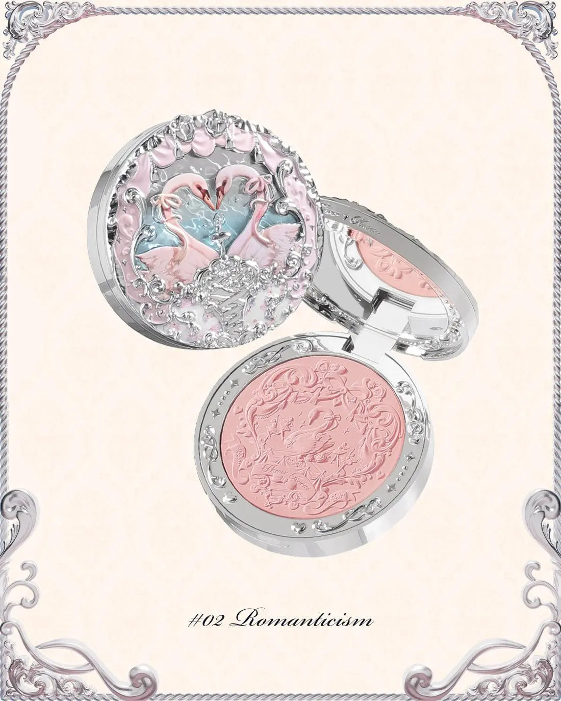 Flower Knows Swan Ballet Series Embossed Blush by Flower Knows – Blush