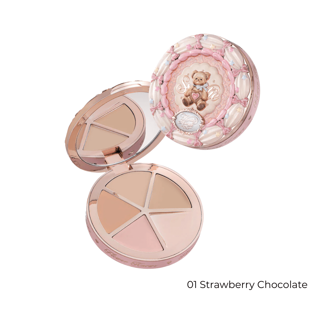 Flower Knows The Sweetie Bear Collection 4 - Color Concealer Palette (2 Shades) by Flower Knows – Concealer