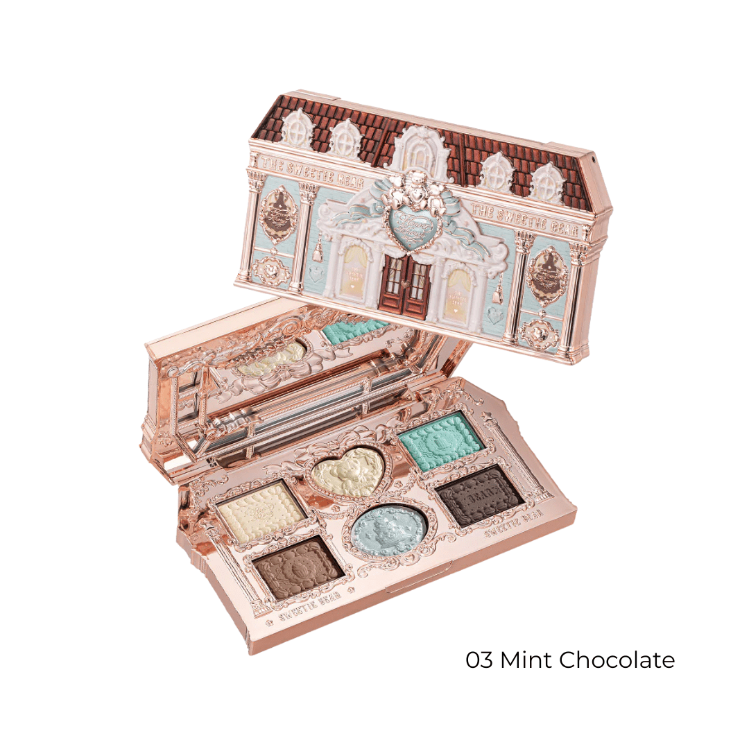 Flower Knows The Sweetie Bear Collection 6 - Color Makeup Palette (3 Styles) by Flower Knows – Eye Shadow
