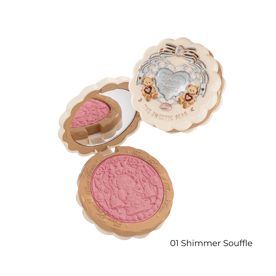Flower Knows The Sweetie Bear Collection Silk Satin Blush (5 Colors) by Flower Knows – Blush