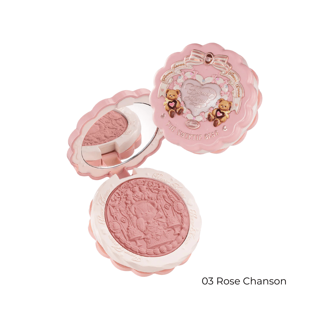Flower Knows The Sweetie Bear Collection Silk Satin Blush (5 Colors) by Flower Knows – Blush