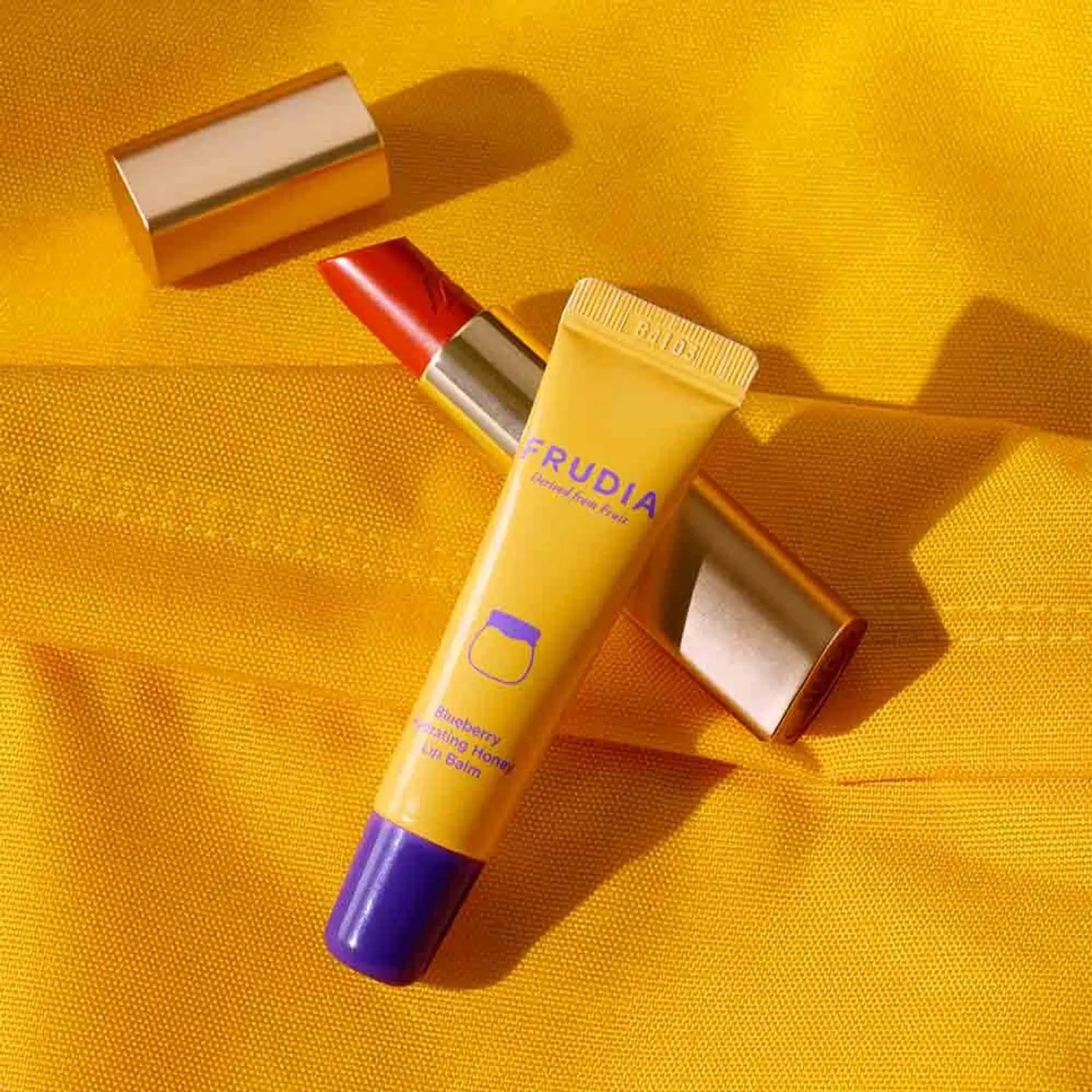 FRUDIA Blueberry Hydrating Honey Lip Balm Tube 10ml by Frudia – Lip Treatment