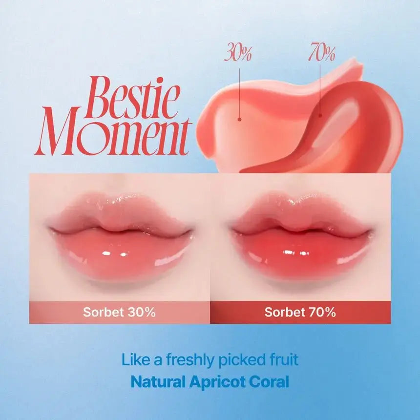 Fwee 3D Voluming Gloss - A02 & B02 (Sorbet) by Fwee – Lip Gloss