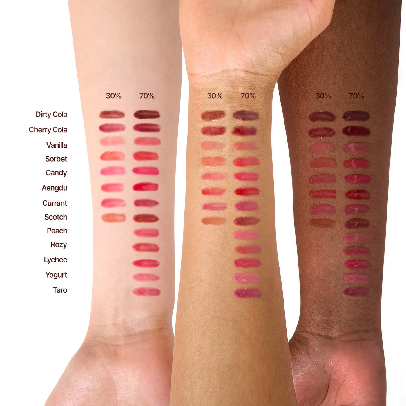 Fwee 3D Voluming Gloss A13&B13 - (Dirty Cola) by Fwee – Lip Gloss