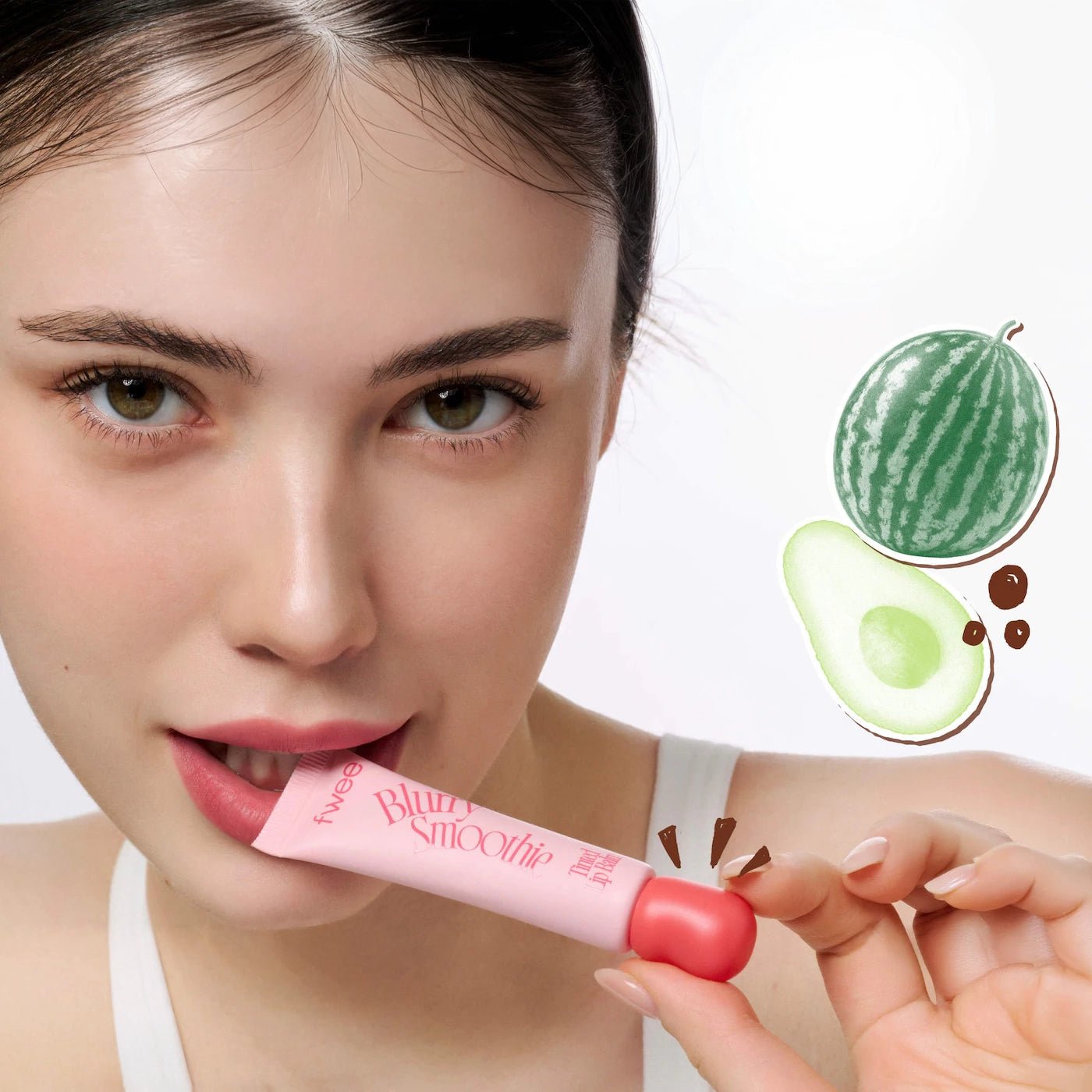 Fwee GLOWY Smoothie Tinted Lip Balm - 4 Colors by Fwee – Tinted Lip Balm