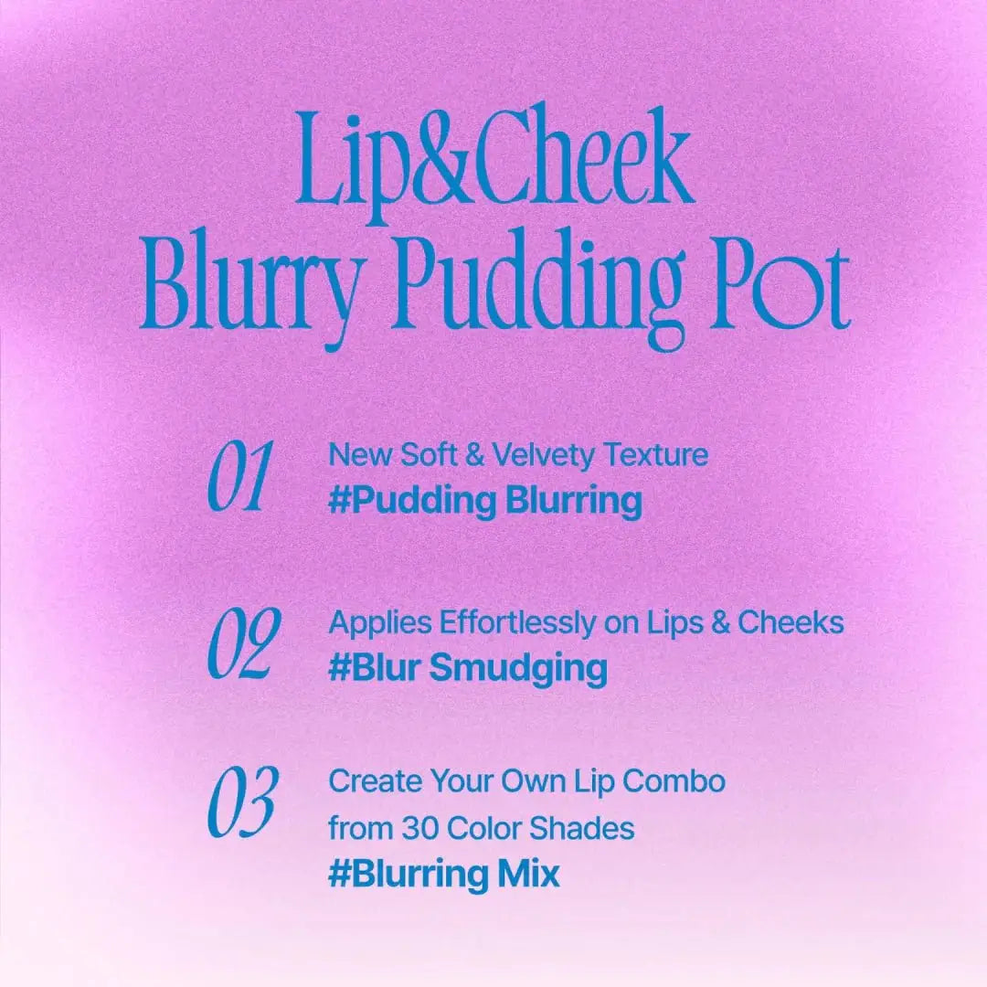 FWEE Lip&Cheek Blurry Pudding Pot 5g - Cold Hearted Moment by Fwee – Lip & Cheek Balm