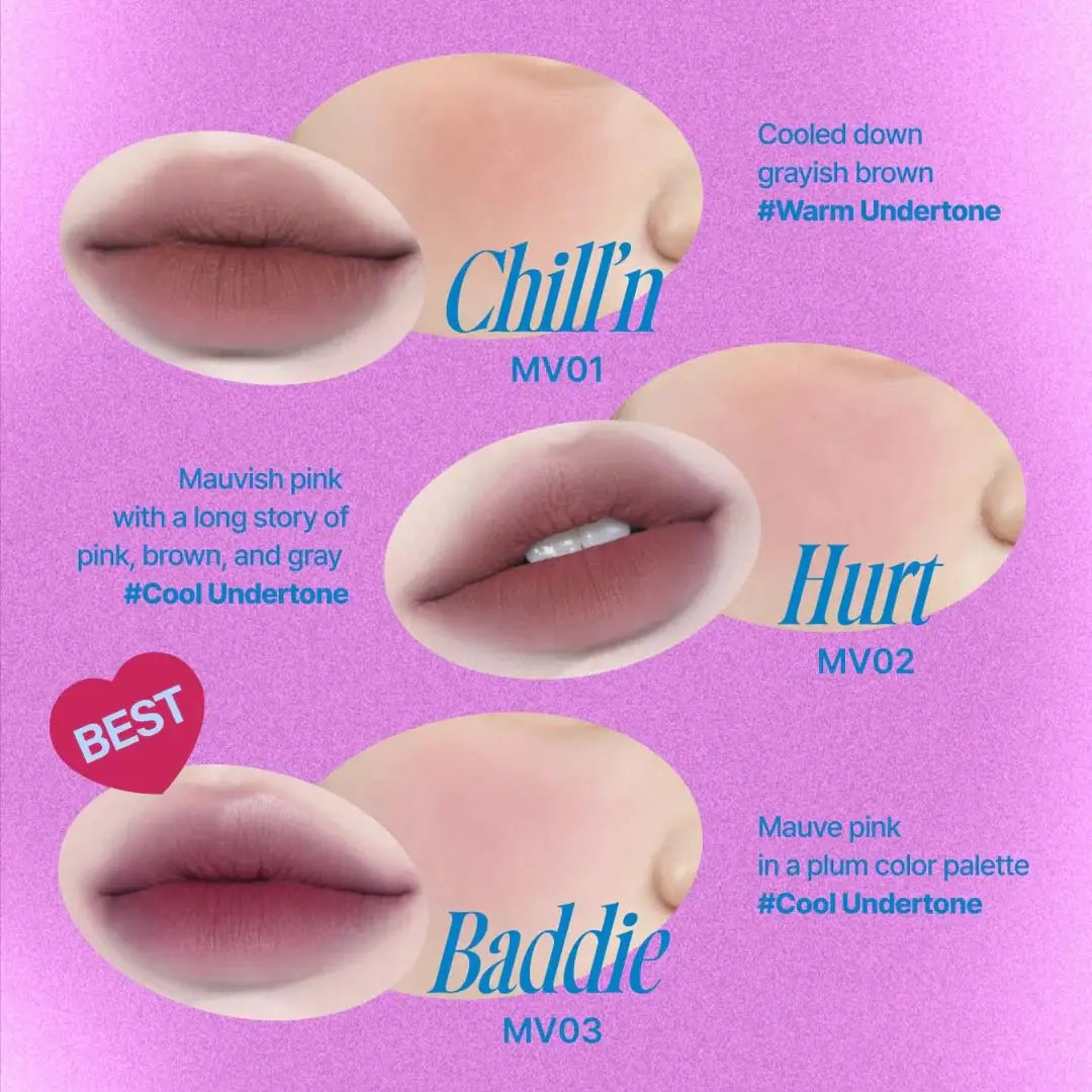 FWEE Lip&Cheek Blurry Pudding Pot 5g - Cold Hearted Moment by Fwee – Lip & Cheek Balm