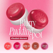 FWEE Lip&Cheek Blurry Pudding Pot 5g - Reddish Moment by Fwee – Lip & Cheek Balm