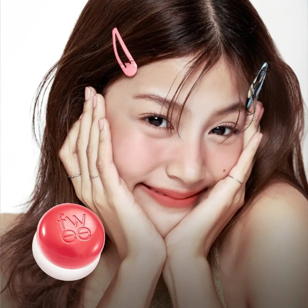 FWEE Lip&Cheek Blurry Pudding Pot 5g - Bestie Moment by Fwee – Lip & Cheek Balm