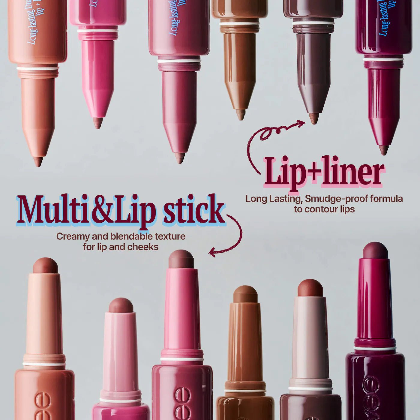 Fwee Long - Lasting Dual Coloring Stick Lip Liner - 4 colors by Fwee – Lip Liner