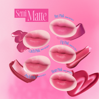 Fwee Pink Obsession Stay - Fit Lip Tint 3.8g - Matte & Glossy by Fwee – Lip Tint & Stain photo