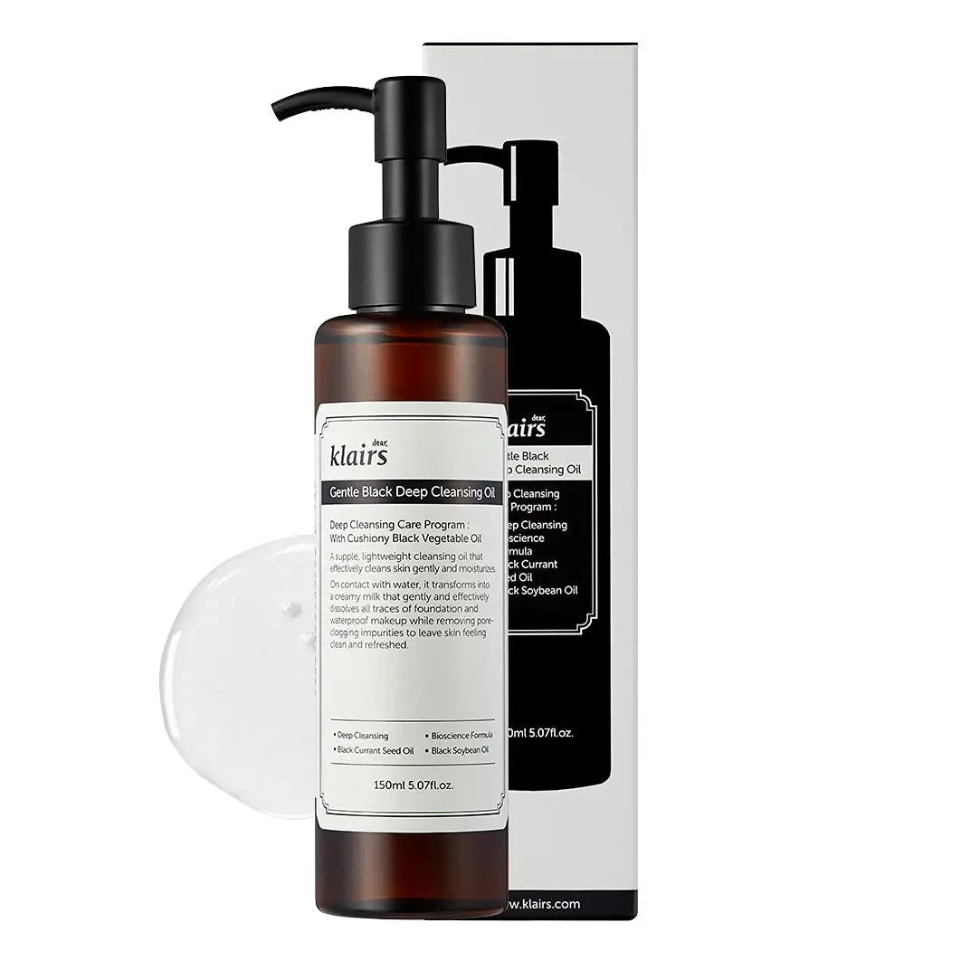 Klairs Gentle Black Deep Cleansing Oil 150ml by Klairs – Makeup Remover