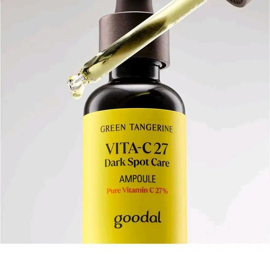 Goodal Green Tangerine Vita C 27 Dark Spot Care Ampoule 16g by Goodal – Serum & Ampoule