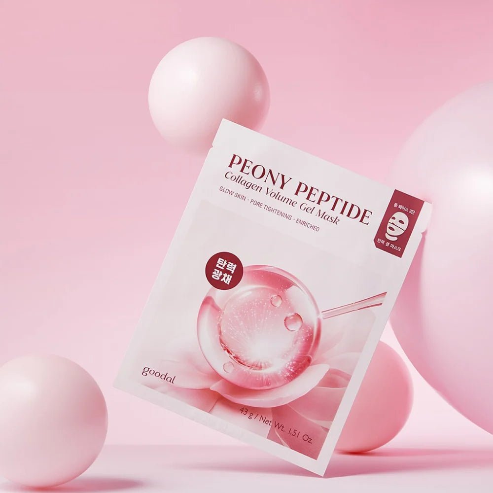 Goodal Peony Peptide Collagen Gel Mask 5pcs by Goodal – Sheet Mask