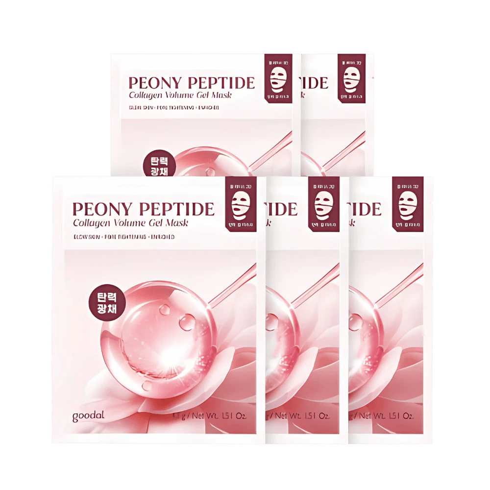 Goodal Peony Peptide Collagen Gel Mask 5pcs by Goodal – Sheet Mask