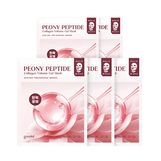 Goodal Peony Peptide Collagen Gel Mask 5pcs by Goodal – Sheet Mask photo